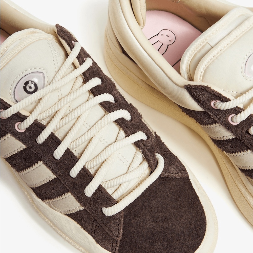Adidas X Bad Bunny Campus Deep Brown Sneakers